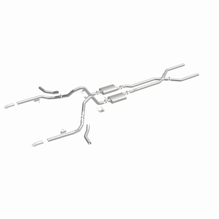 Magnaflow Perf Exhaust MAG15165 65-69 Crossmember Back Exhaust System 2.5in