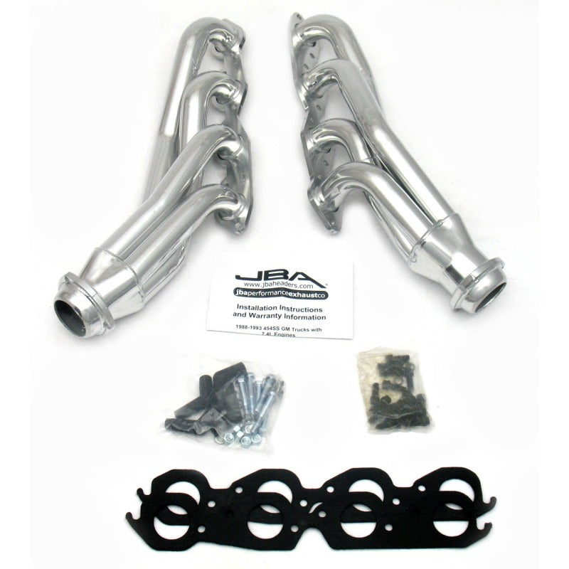 JBA 1822S-3JS 88-93 GM Truck 7.4L BBC w/o A.I.R. 1-3/4in Primary Silver Ctd Cat4Ward Header