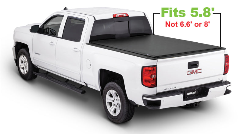 Tonno Pro LR-1050 14-19 Chevy Silverado 1500 5.8ft Fleetside Lo-Roll Tonneau Cover