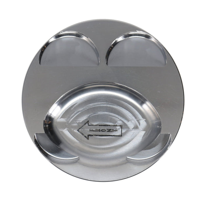 Manley Performance 630002C-4 Manley MazdaSpeed 3 MZR 2.3L 87.75mm Bore -13.3cc Dome 9.5:1 CR Pistons w/ Rings - Set of 4