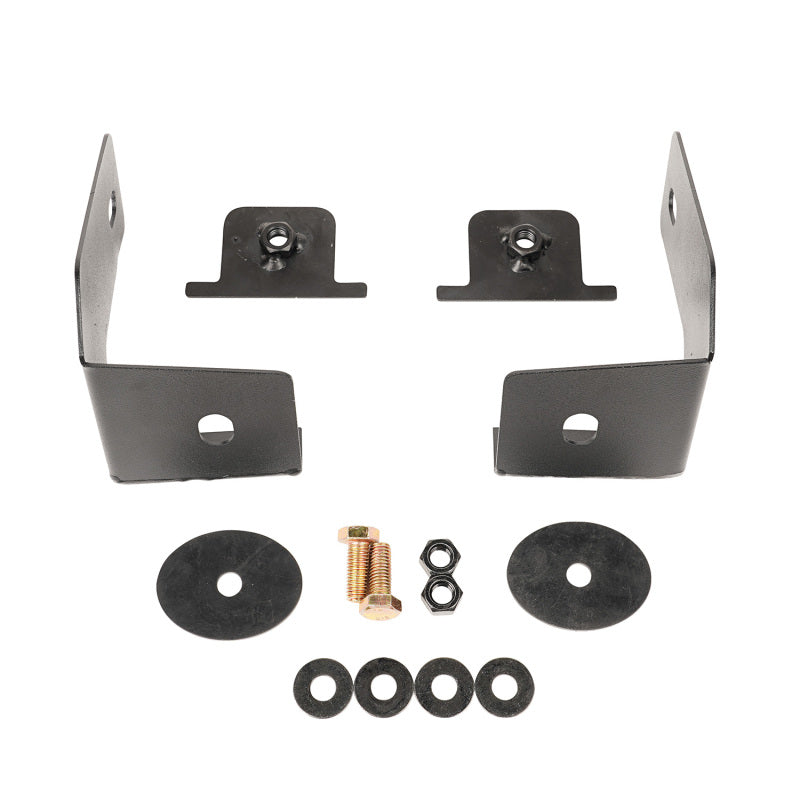 Rugged Ridge 11549.14 Arcus Front Bumper Tube Overrider Black JK