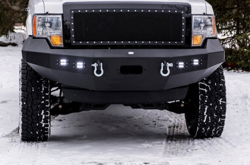 DV8 Offroad FBFF1-02 09-14 Ford F-150 Winch Ready Front Bumper
