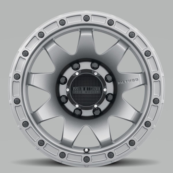 Method Wheels MR31729080818 Method MR317 20x9 +18mm Offset 8x6.5 130.81mm CB Matte Titanium Wheel