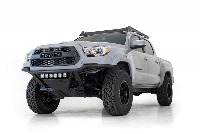 Addictive Desert Designs F688102100103 16-20 Toyota Tacoma PRO Bolt-On Front Bumper - Hammer Black