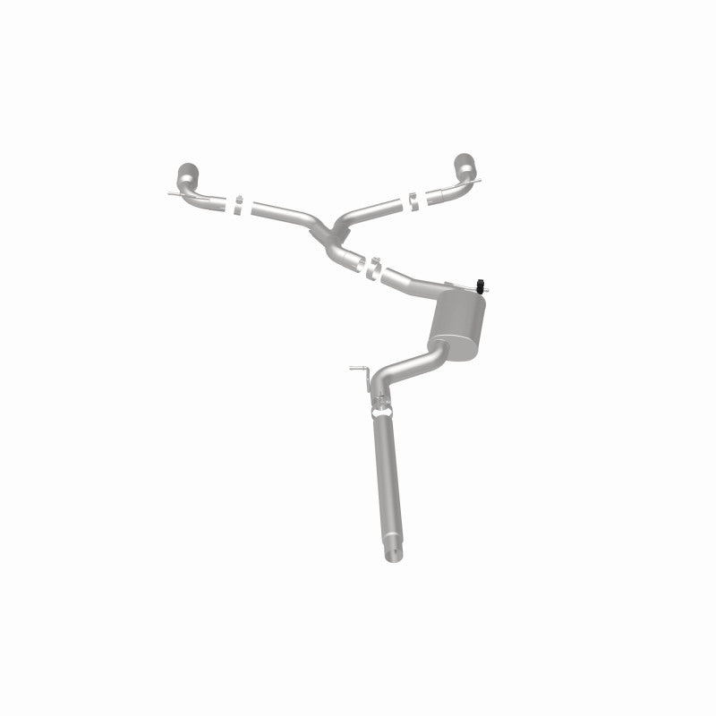 Magnaflow 15357 MagnaFlow SYS C/B Dual Split Rear Exit 4in Polished Tips 2015 VW GTI 2.0L Turbo