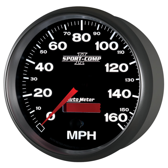 Autometer ATM3689 5in S/C II In-Dash Speedo 160MPH