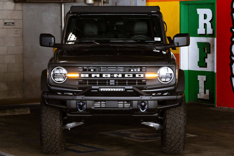 DV8 Offroad LBBR-04 21-22 Ford Bronco Factory Modular Front Bumper Bull Bar