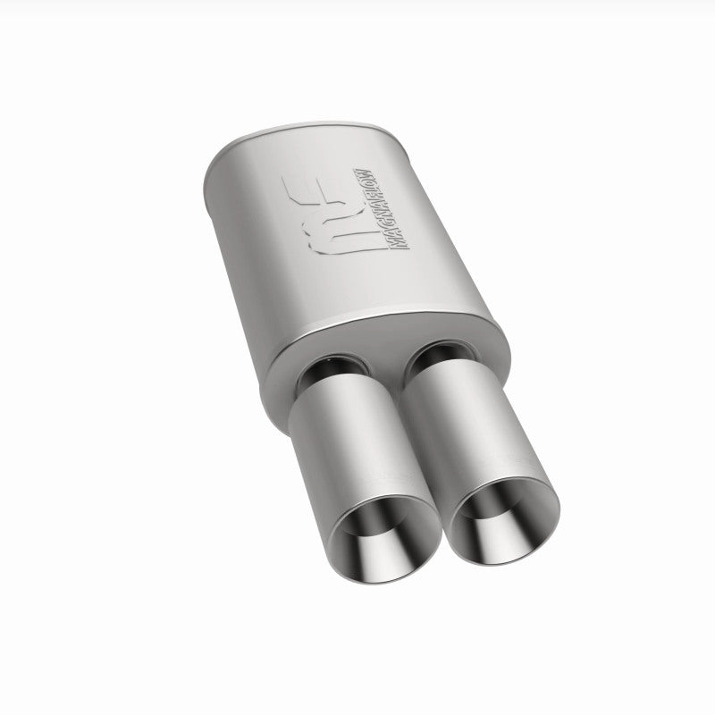 Magnaflow 14816 MagnaFlow Muffler W/Tip Mag SS 14X5X8 2.25/3.