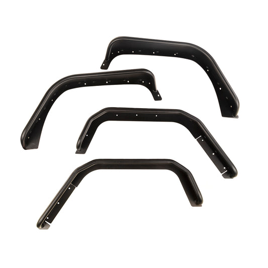 Rugged Ridge 11615.48 Steel Tube Fenders F/R Set 07-18 Jeep Wrangler JK