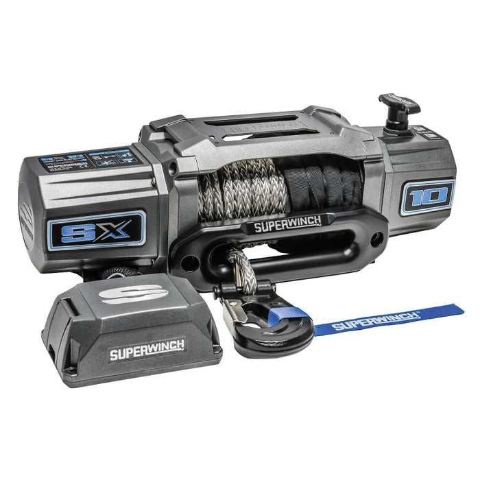 Superwinch 1710201 10000 LBS 12V DC 3/8in x 80ft Synthetic Rope SX 10000 Winch