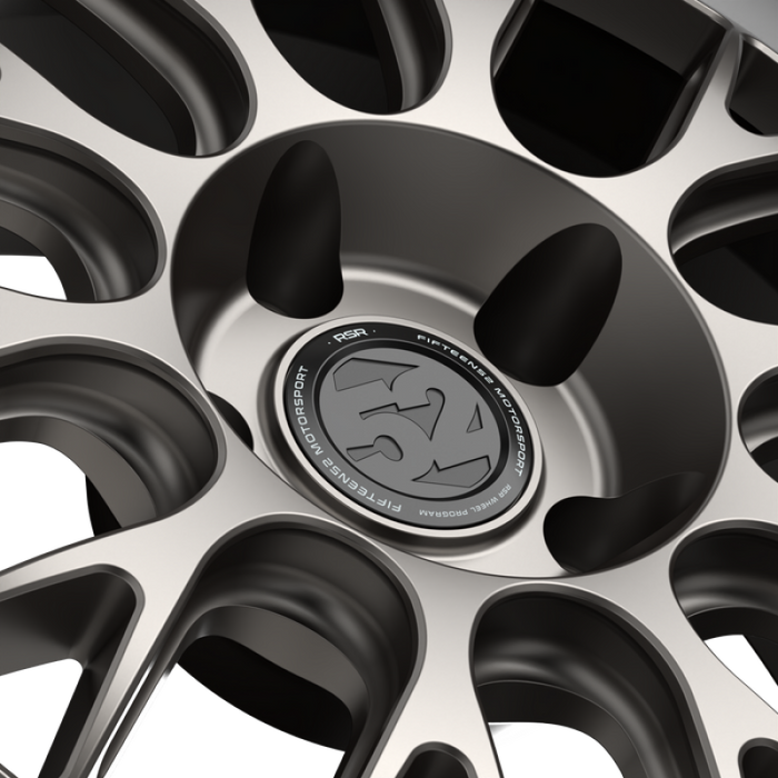 fifteen52 RSHML-88558+42 Holeshot RSR 18x8.5 5x108 42mm ET 63.4mm Center Bore Magnesium Grey w/ Gloss Lip