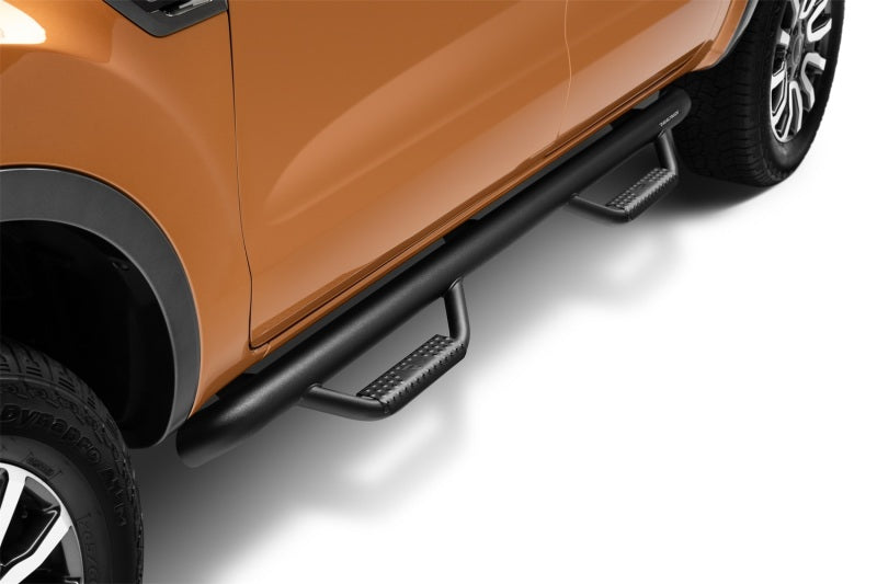 N-Fab F1981CC-TX Nerf Step 2019 Ford Ranger Crew Cab - Tex. Black - Cab Length - 3in