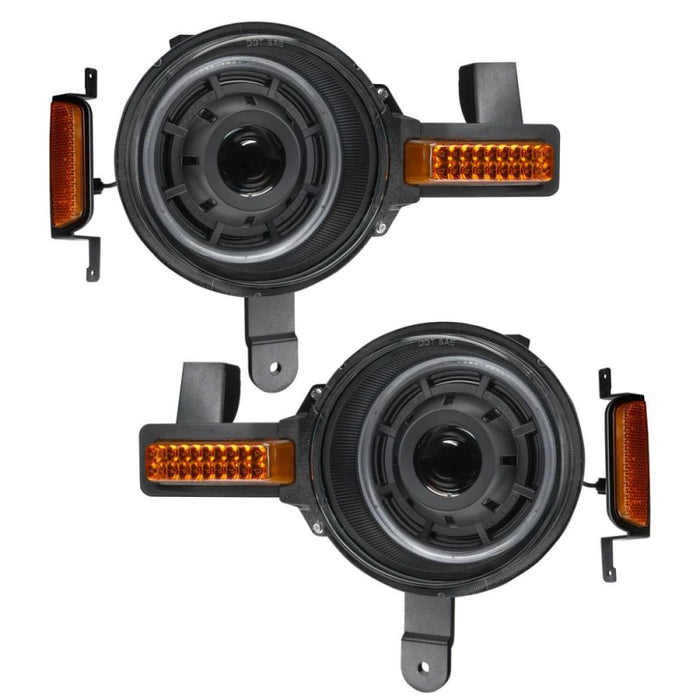 ORACLE Lighting 5886-023 Oracle 2021+ Ford Bronco Oculus Bi-LED Projector Headlights - Amber/White Switchback