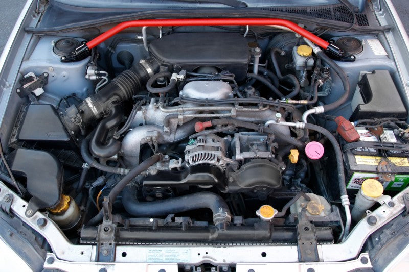 Perrin Performance PSP-SUS-052RD PERRIN 02-07 Subaru WRX/STi/Impreza / 04-08 Forester Front Strut Brace - Red