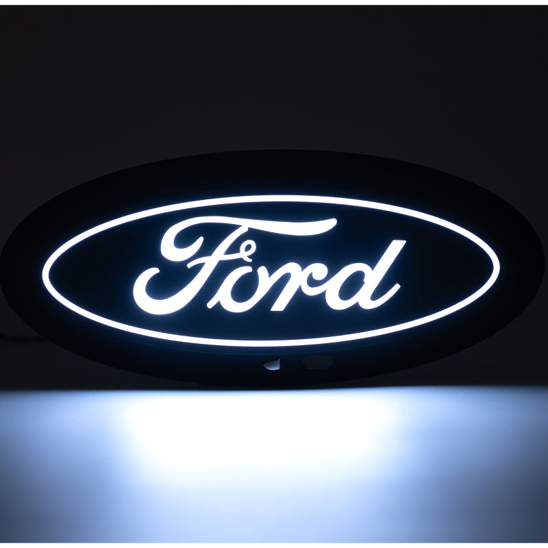 Putco 92801 17-19 Ford SuperDuty Front Luminix Ford LED Emblem - w/ Camera CutOut