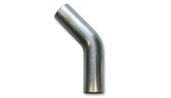Vibrant 13105 5in O.D. T304 SS 45 deg Mandrel Bend 6in x 6in leg lengths (7.5in Centerline Radius)