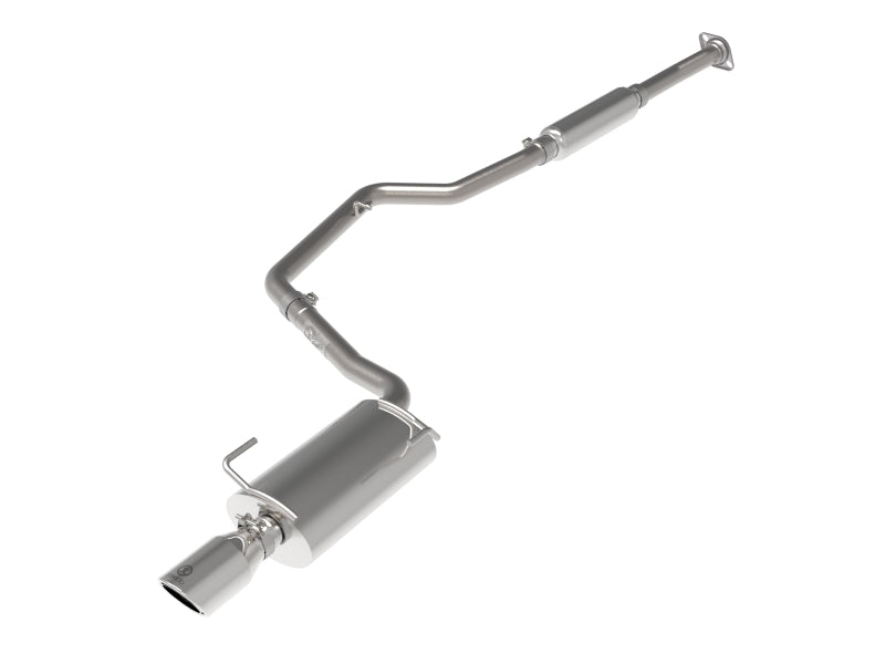 aFe 49-36052-P POWER Takeda 12-16 Subaru Impreza 2.0L 2.5in 304SS CB Exhaust w/ Polished Tips