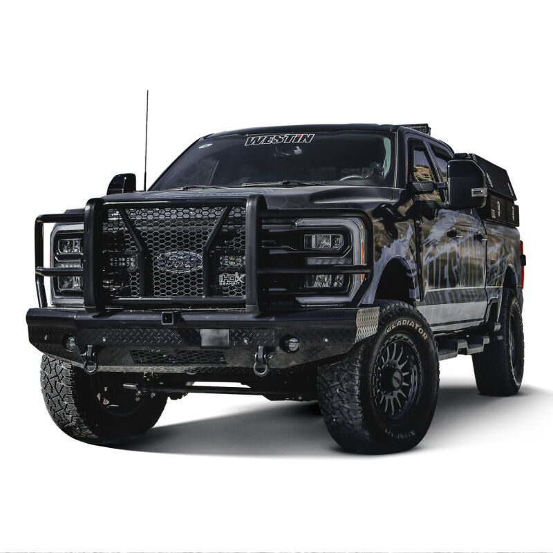 Westin 58-311205 2023+ Ford F250/F350 HDX Bandit Front Bumper - Textured Black