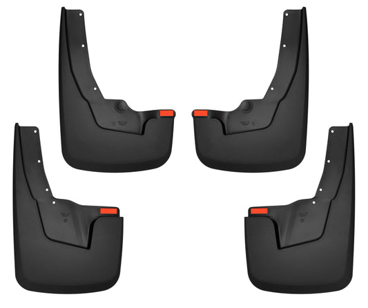 Husky Liners 58136 19-22 RAM 1500 w/ OEM Fender Flares Custom-Molded Front & Rear Mud Guards