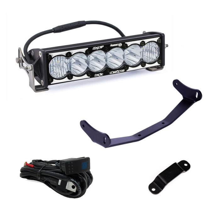 Baja Designs 448194 Can-Am Maverick R 10in OnX6+ Laser Hybrid Shock Tower Kit