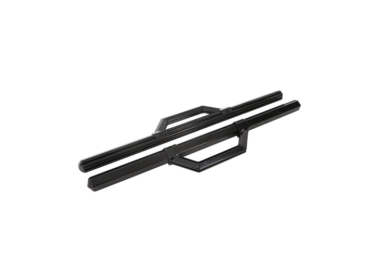 Dee Zee DZ66301B Deezee 99-23 Chevrolet/GMC/Dodge/Ford Full Size Truck Hex Series - Reg Cab Side Steps (Blk)
