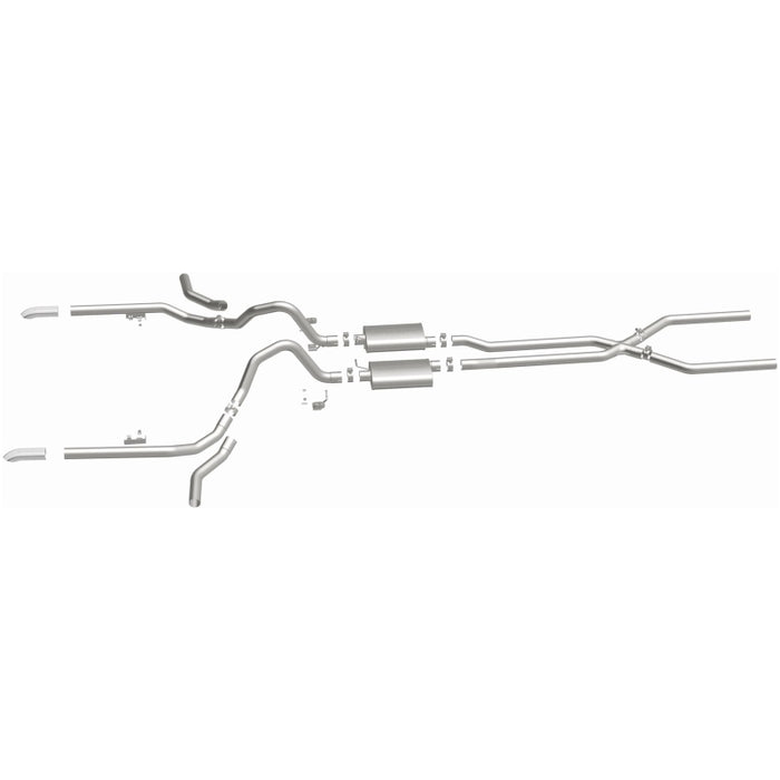 Magnaflow Perf Exhaust MAG15165 65-69 Crossmember Back Exhaust System 2.5in