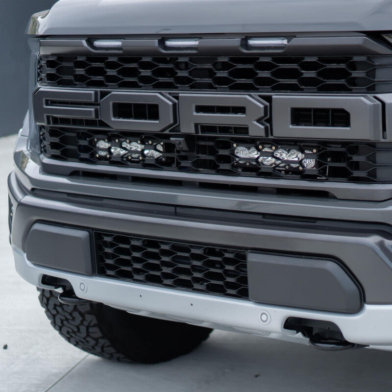 Baja Designs 448063 2021+ Ford Raptor OnX6 Behind Grill Kit -10in. Clear D/C