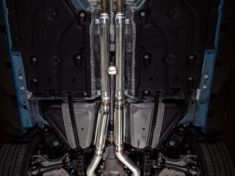 AWE Tuning 3015-33650 AWE 2024 Ford Mustang GT Fastback S650 RWD Touring Catback Exhaust w/ Dual Diamond Black Tips