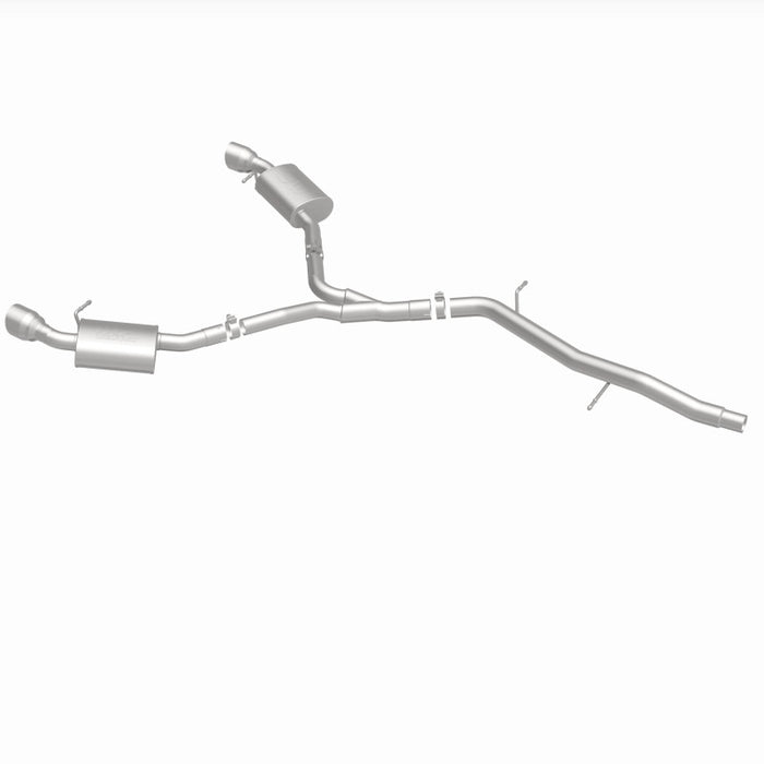 Magnaflow 19390 MagnaFlow 18-19 Audi A5 Dual Exit Polished Stainless CatBack Exhaust - 3in Main Piping Diameter