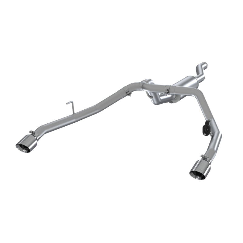 MBRP S5538AL 2020 Jeep Gladiator 3.6L 2.5in Dual Rear Exit Cat Back Exhaust Aluminized