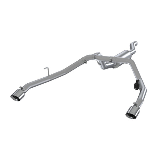 MBRP S5538AL 2020 Jeep Gladiator 3.6L 2.5in Dual Rear Exit Cat Back Exhaust Aluminized