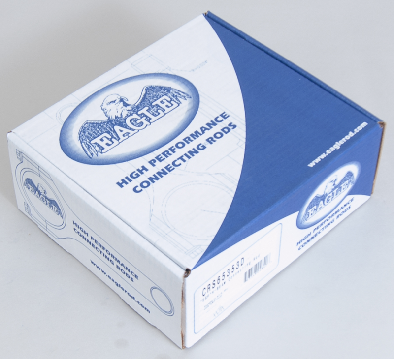 Eagle EAGCRS65353D BBC 4340 Forged H-Beam Rods 6.535in