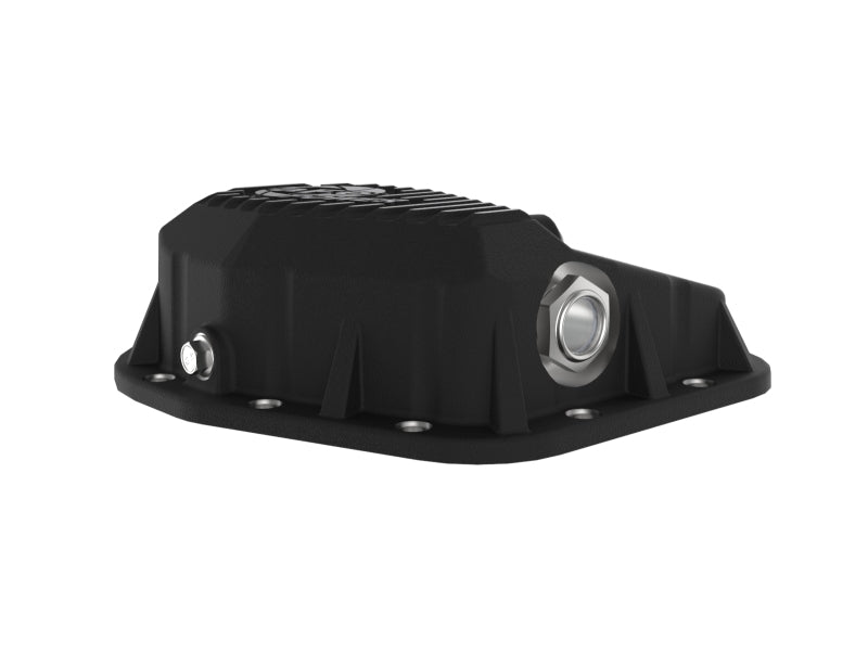 aFe 46-71320B 97-23 Ford F-150 Pro Series Rear Differential Cover Black w/ Machined Fins