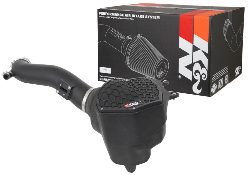 K&N Engineering 63-1587 K&N 20-21 Jeep Wrangler V6-3.0L DSL AirCharger Performance Intake