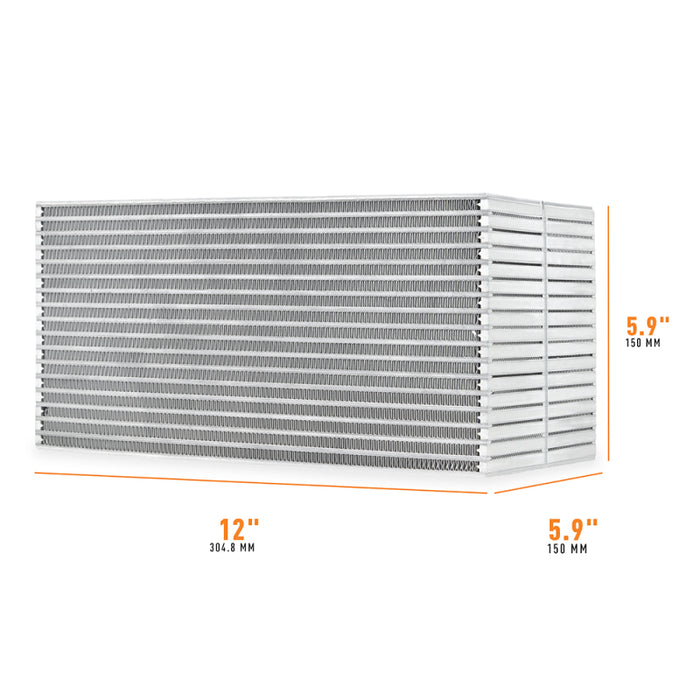 Mishimoto MMUIC-W4 Universal Air-to-Water Intercooler Core - 12in / 6in / 6in