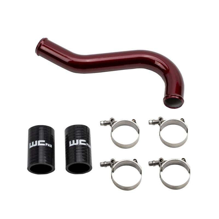Wehrli WCF100622-GB 06-10 Chevrolet 6.6L LBZ/LMM Duramax Upper Coolant Pipe - Gloss Black