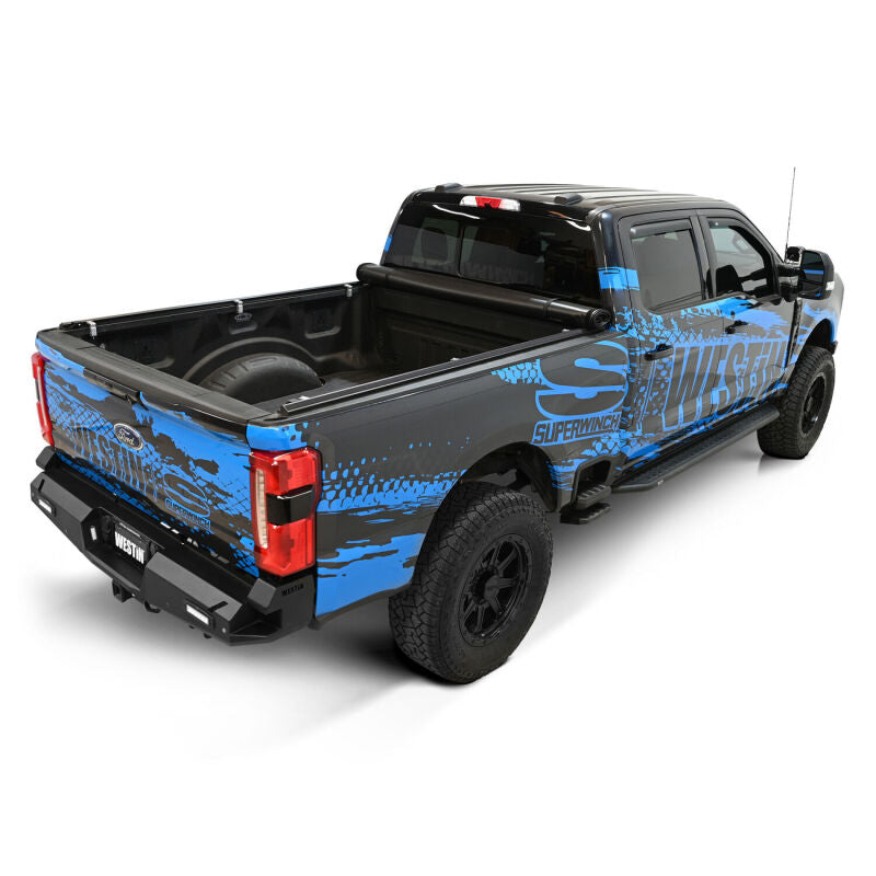 Westin 19-11005 17-24 Ford F-250/350 Super Duty 6.75ft. Bed Soft Roll Tonneau Cover - Black