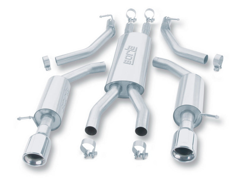 Borla 140081 03 Thunderbird 3.9L V8 AT RWD 2 DR Catback Exhaust