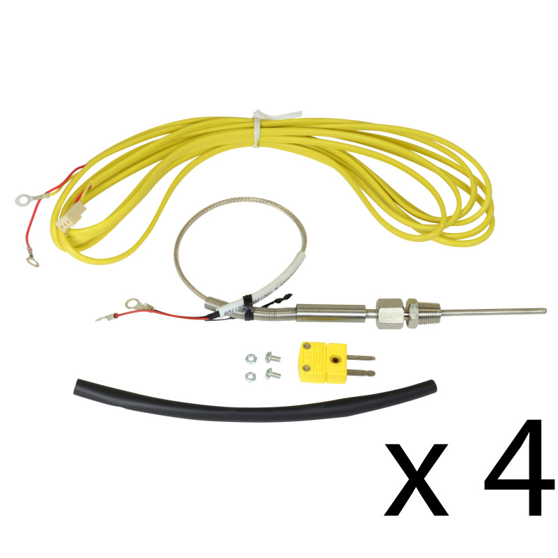 AEM 30-2068-4 Single K-Type Thermocouple Kit - 4 Pack