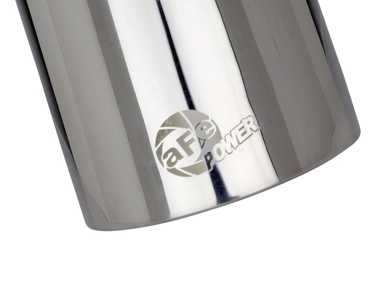 aFe 49C32068-P MACH Force-XP 4-1/2in Polished OE Replacement Exhaust Tips - 15-19 Dodge Charger/Hellcat