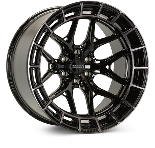Vossen HFX1-8G83 HFX-1 18x9 / 6x139.7 / ET0 / Super Deep / 106.1 CB - Tinted Gloss Black Wheel
