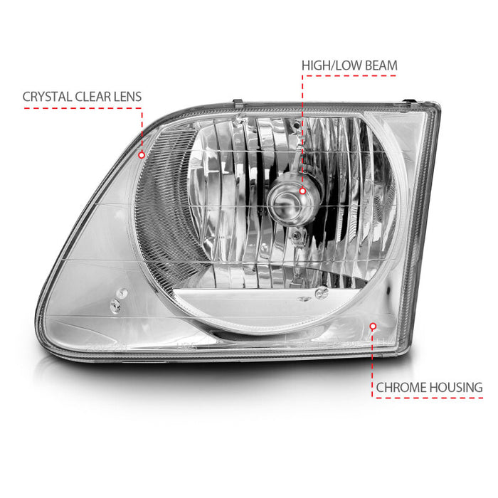 ANZO 111030 ANZ Crystal Headlights