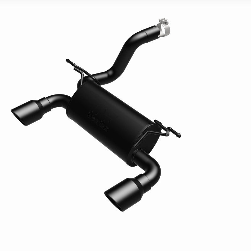 Magnaflow 19388 MagnaFlow 2018+ Jeep Wrangler 3.6L Dual Black Tip Axle-Back Exhaust
