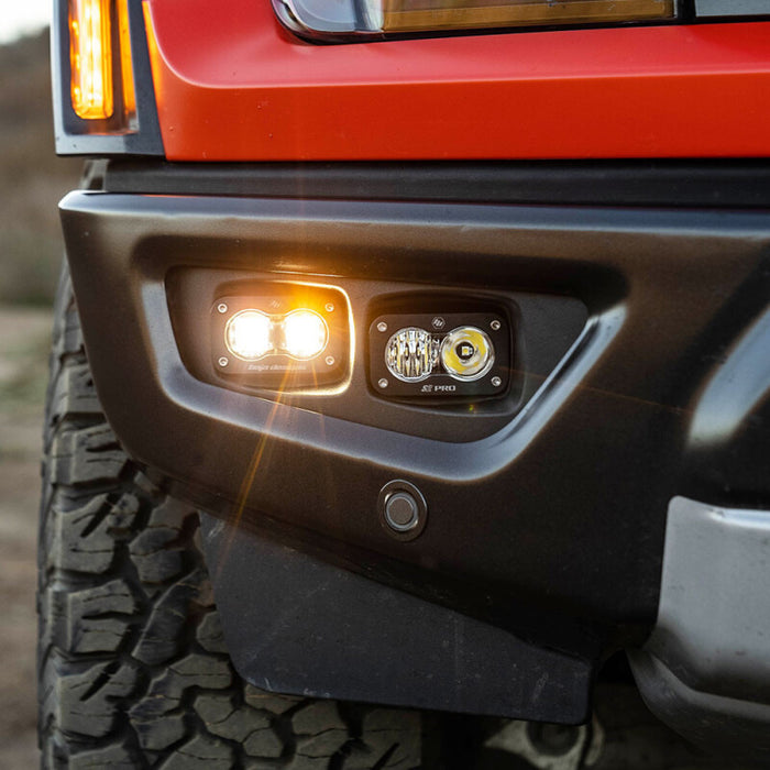 Baja Designs 448182 21+ Ford Raptor S2 SAE Pro Fog Pocket Light Kit