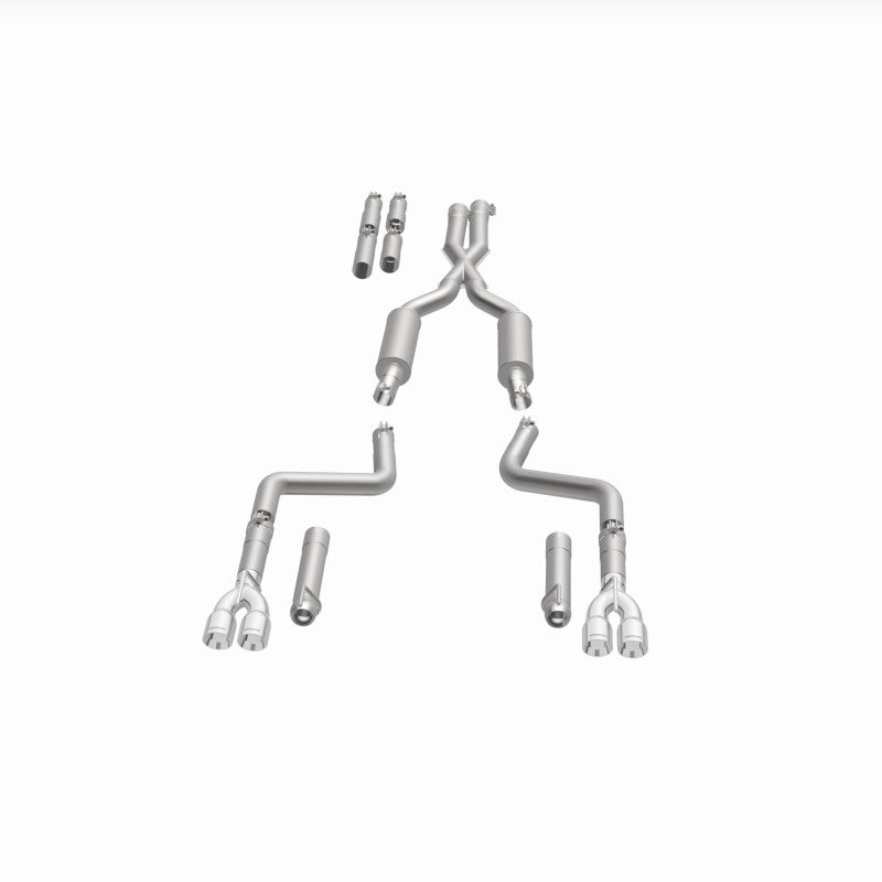 Magnaflow 19367 MagnaFlow 2017+ Dodge Challenger 409 SS Polished 3in Quad Tips Cat-Back Exhaust