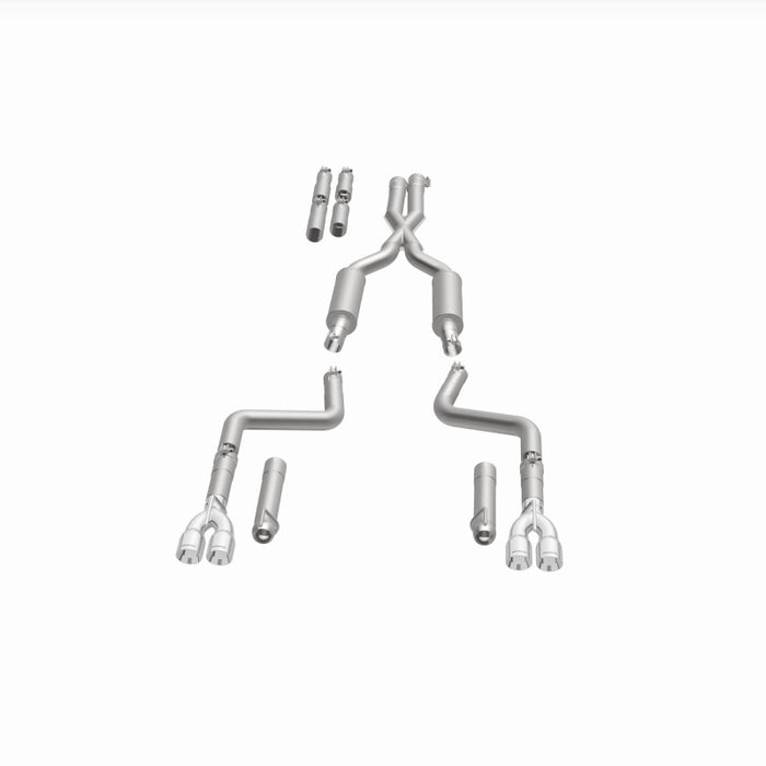 Magnaflow 19367 MagnaFlow 2017+ Dodge Challenger 409 SS Polished 3in Quad Tips Cat-Back Exhaust