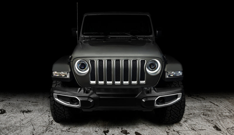 ORACLE Lighting 5839-504-PAU Oracle Jeep Wrangler JL Oculus Bi-LED Projector Headlights- Graphite Metallic - 5500K