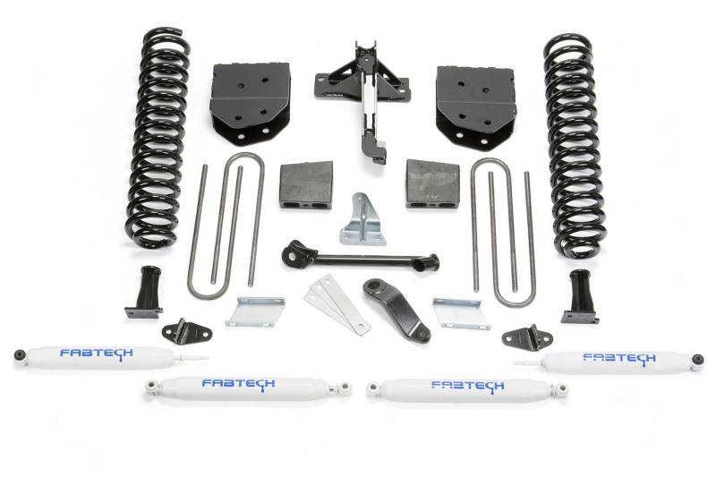 Fabtech K2210 08-16 Ford F250/F350 4WD 4in Basic Sys w/Perf Shks