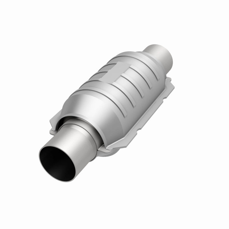 Magnaflow 99209HM MagnaFlow Conv Univ 3in Inlet/Outlet Center/Center Round 9in Body L x 5.125in W x 13in Overall L