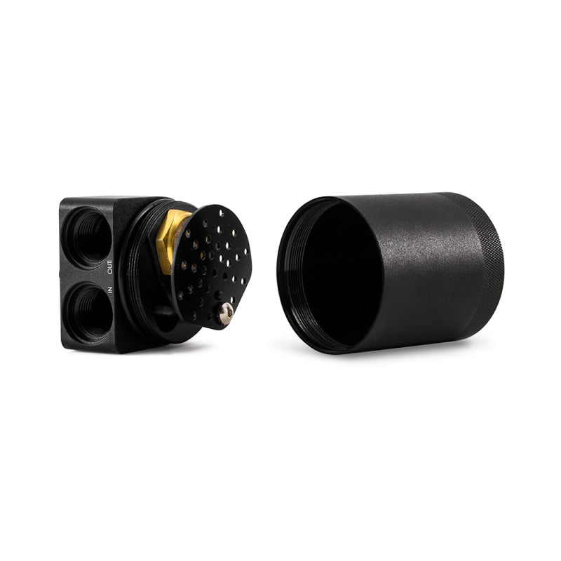 Mishimoto MMBCC-C8-20P 2020+ Chevrolet Corvette C8 Baffled Oil Catch Can Kit (PCV Side) - Black